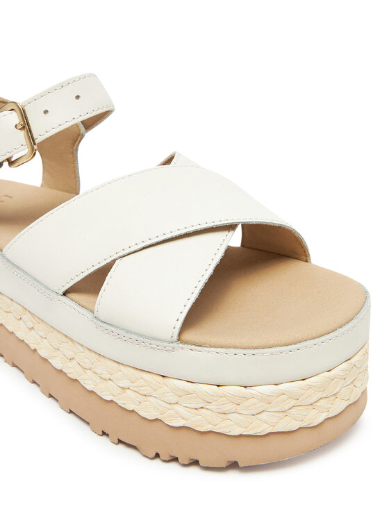 Ugg Босоніжки Ugg W Aubrey Ankle Strap 1169650 Écru