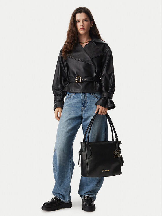LOVE MOSCHINO Rankinė LOVE MOSCHINO JC4056PP1PLL0000 Juoda