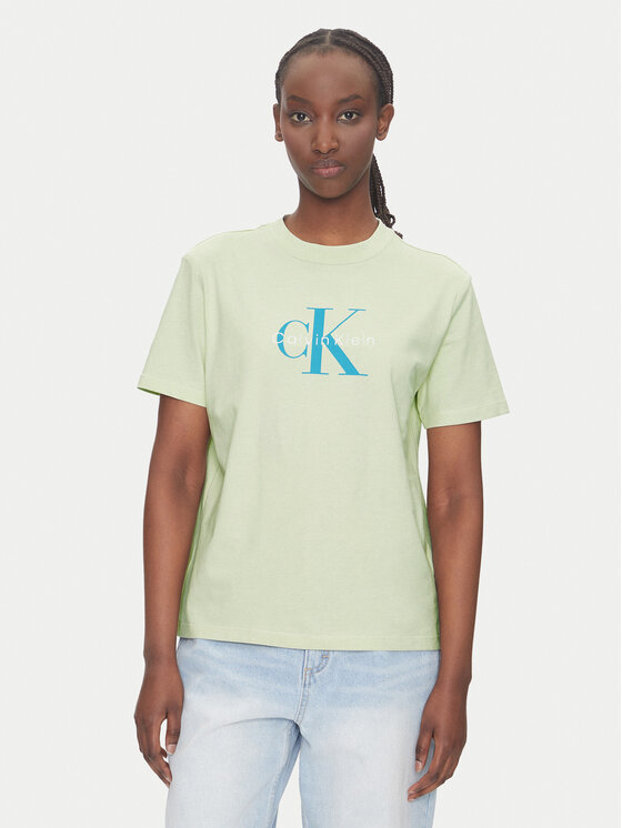 Calvin Klein Jeans Calvin Klein Jeans T-shirt Hero LV047B865G Beige Regular Fit
