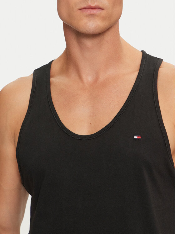 Tommy Hilfiger Tommy Hilfiger Set potkošulja bez rukava﻿ UM0UM03387 Crna Regular Fit