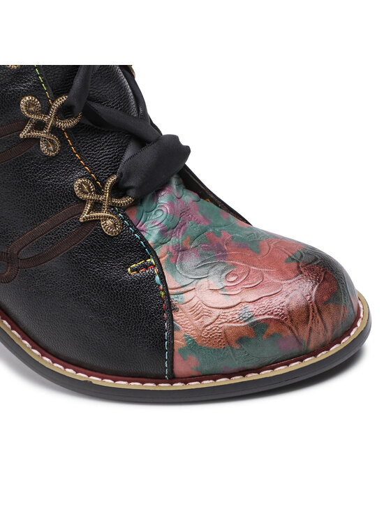 LAURA VITA Tronchetto donna multicolor in pelle