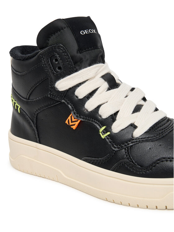 Geox Sneakersy Geox J Lestrella J56NLA 000BC C9999 S Černá