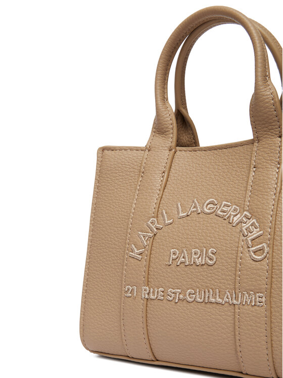 KARL LAGERFELD Ročna torba KARL LAGERFELD B1W30042 Rjava