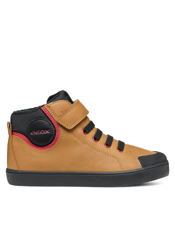 Geox Snīkeri Geox J Gisli Boy J465CC 0MEFU C2G9B S Brūns