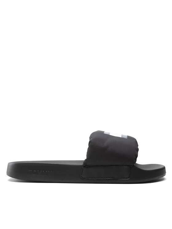 Tommy Jeans Natikače Tommy Jeans Padded Tommy Jeans Pool Slide EM0EM01041 Crna