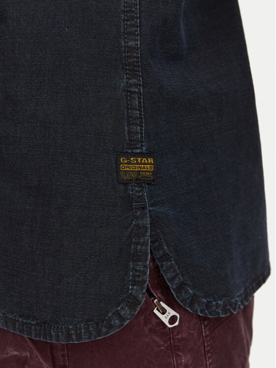 G-STAR G-Star Raw Πουκάμισο D30440 E356 Σκούρο μπλε Regular Fit