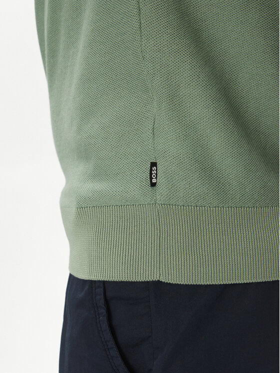 BOSS BOSS Polo H-Jianluca 50537654 Zelena Regular Fit