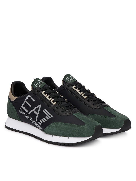 EA7 Emporio Armani Sneakersy EA7 Emporio Armani 7X000541 AF18609 MZ578 Zielony