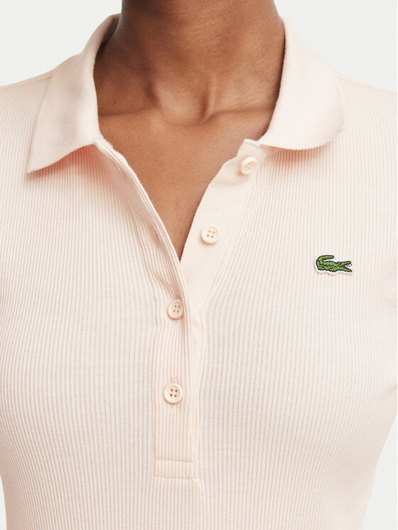 Lacoste Lacoste Polo DF5281 Rosa claro Slim Fit