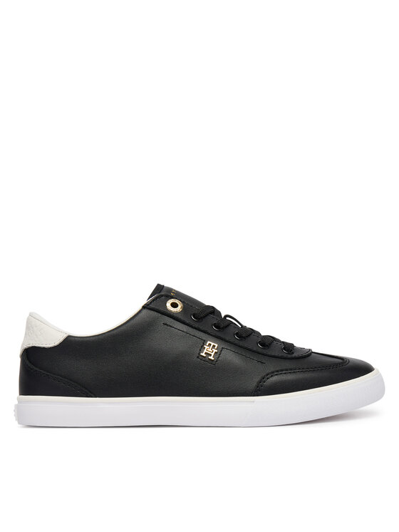 Tommy Hilfiger Sportcipők Tommy Hilfiger Th Chic Low Profile Vulc FW0FW09104 Fekete