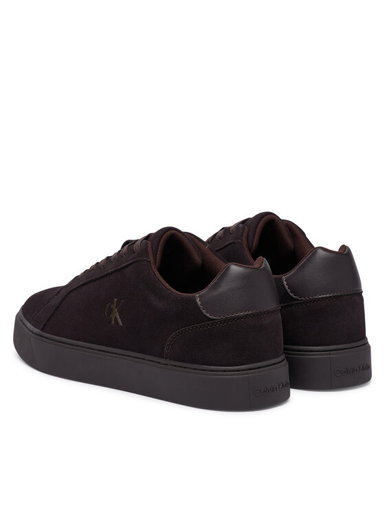 Calvin Klein Superge Calvin Klein Classic Cupsole Laceup Su YM0YM01434 Bordo rdeča
