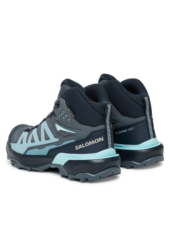 Salomon Pārgājienu apavi Salomon X Ultra 360 Mid Gore-Tex L47745100 Zaļš