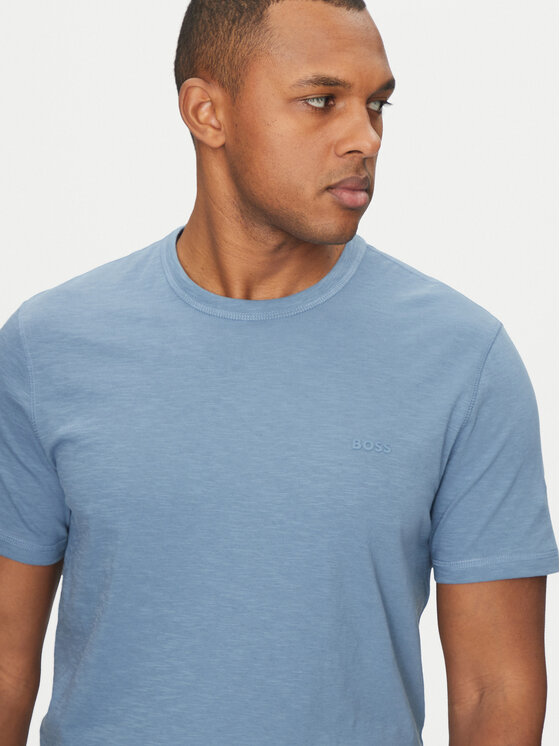 BOSS BOSS Футболка Tegood 50508243 Голубий Regular Fit