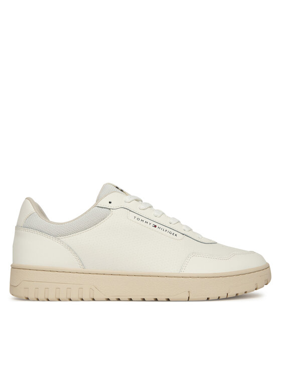 Tommy Hilfiger Tenisice Tommy Hilfiger Th Basket Core FM0FM05629 Écru