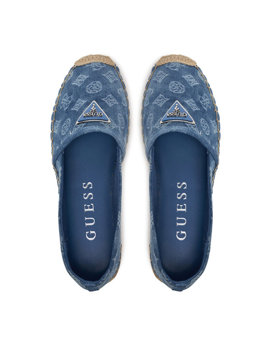 Guess Еспадрильї Guess FLJDNN DEN14 Голубий