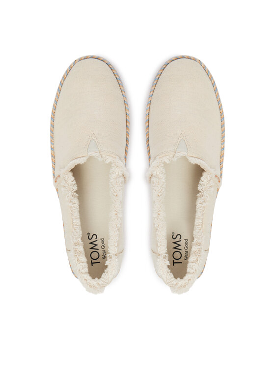 Toms Еспадрильї Toms Valencia 10023057 Бежевий