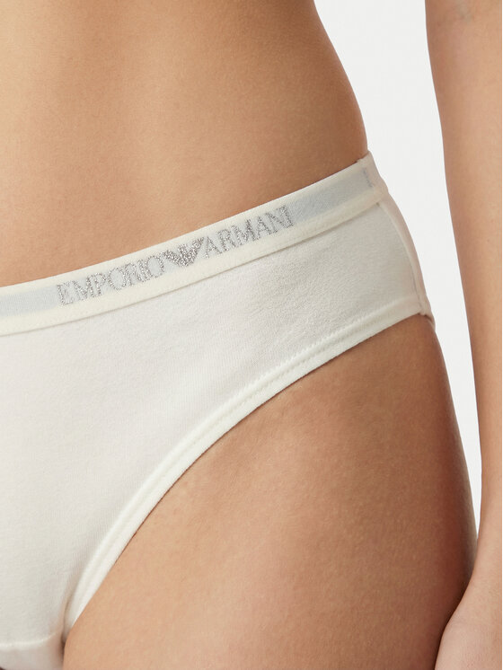 Emporio Armani Underwear Emporio Armani Underwear Conjunto de bragas brasileñas EW000406 AF19024 M0082 Blanco