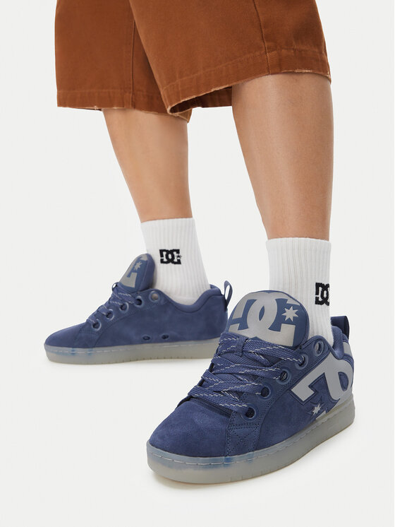 DC Shoes Laisvalaikio batai DC Shoes EO-COURT GRAFFIK PUFF DC04304410 Mėlyna