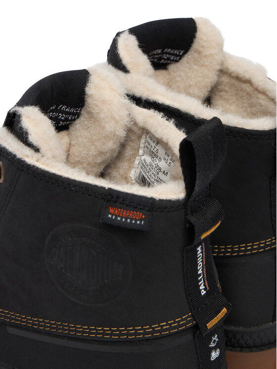 Palladium Pohodni čevlji Palladium Pampa Duck Wl Wp+ 79547-008-M Črna