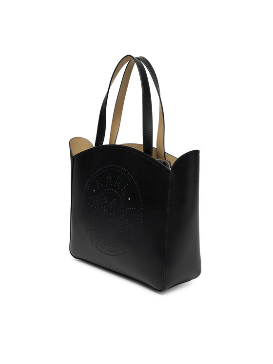 KARL LAGERFELD Ročna torba KARL LAGERFELD A3W30043 Črna