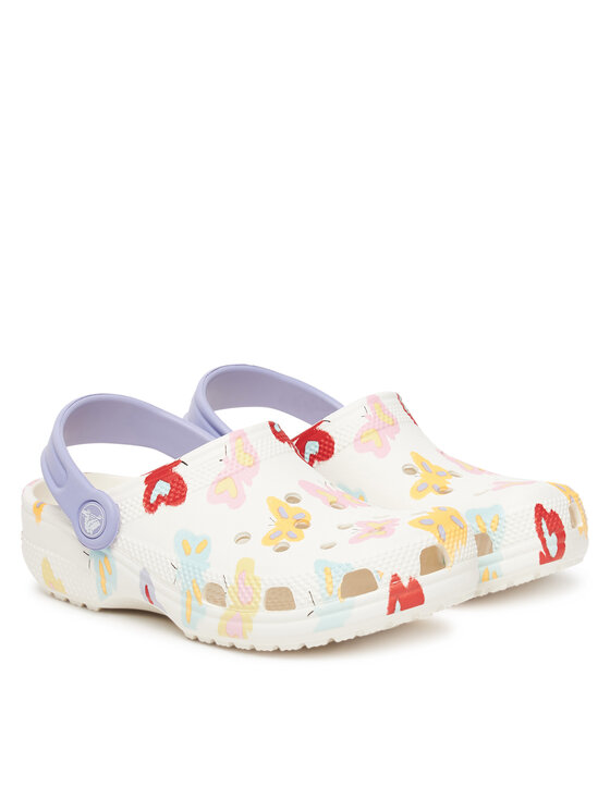 Crocs Klapki Crocs Classic Butterfly Graphic Clog 211255 Kolorowy