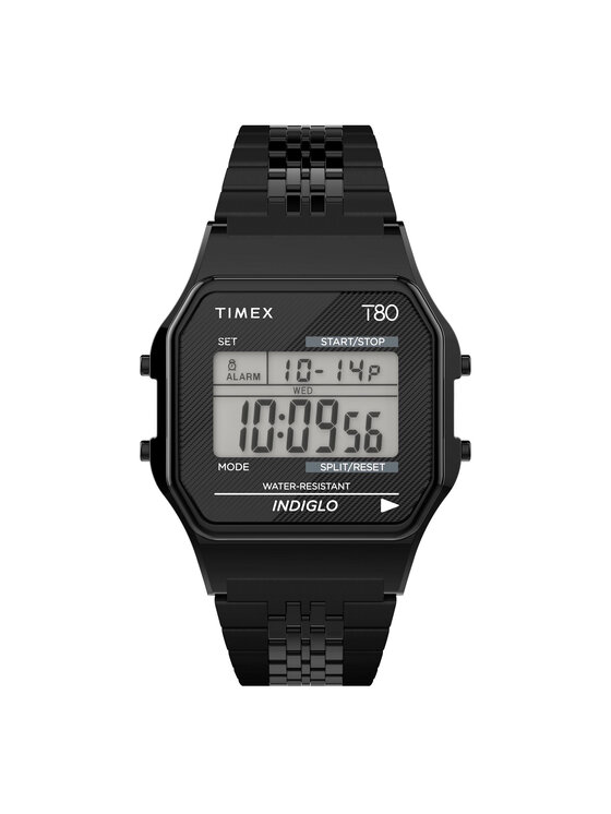 Timex Pulkstenis Timex T80 TW2R79400 Melns