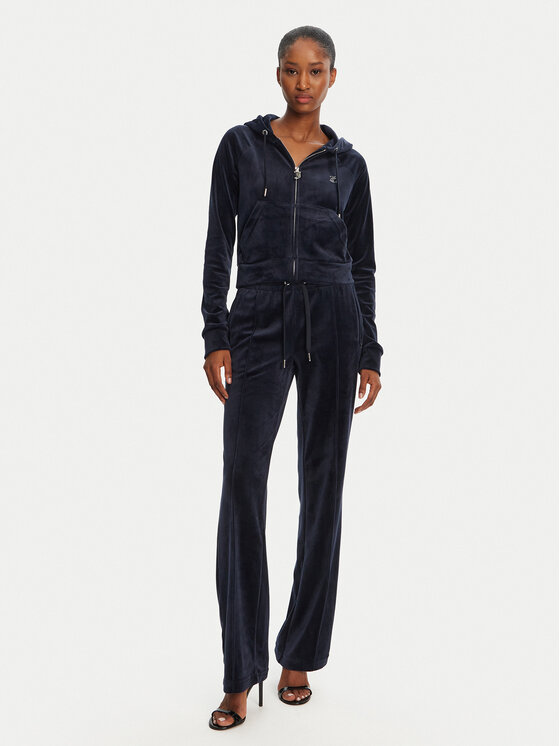 Juicy Couture Juicy Couture Παντελόνι φόρμας Tina JCAPW045 Σκούρο μπλε Regular Fit