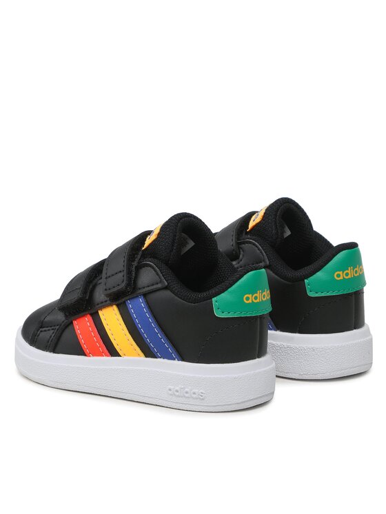 adidas Sneakersy adidas Grand Court Lifestyle Hook and Loop Shoes HP8918 Černá