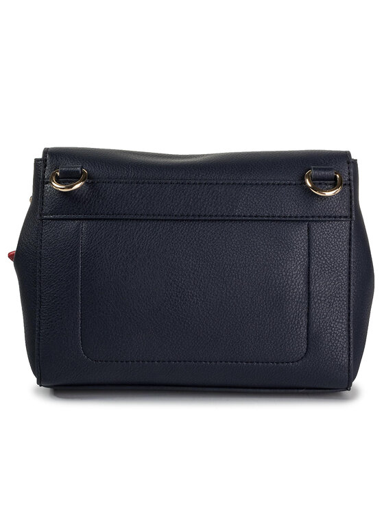 Tommy Hilfiger Дамска чанта Tommy Hilfiger Charming Tommy Crossover AW0AW07309 Тъмносин