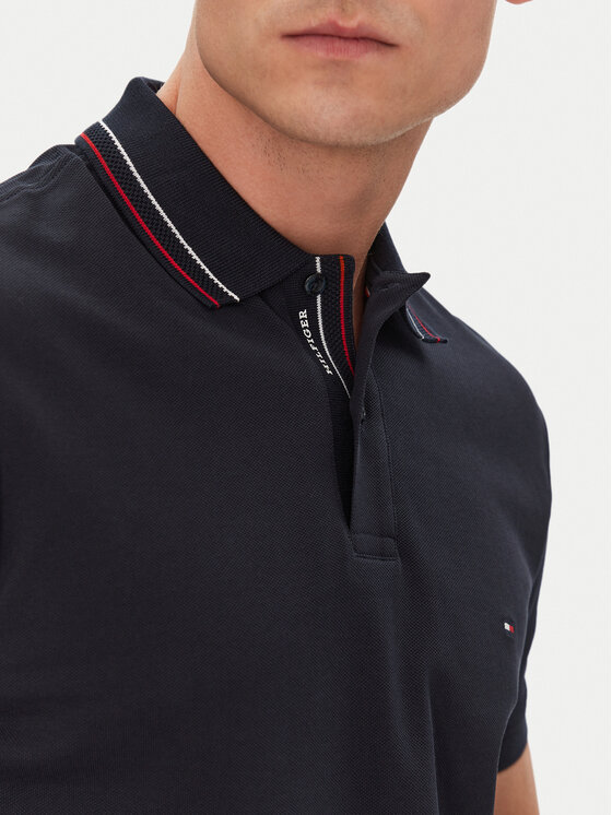 Tommy Hilfiger Tommy Hilfiger Polo Placket Interest MW0MW38459 Σκούρο μπλε Regular Fit