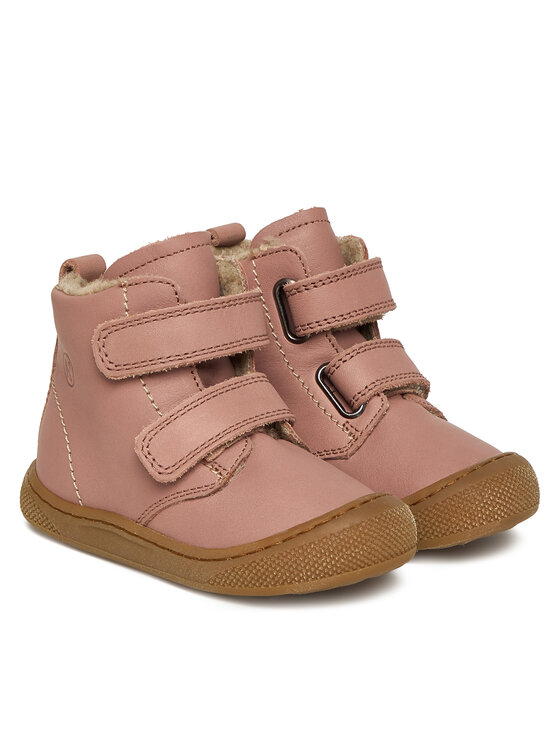 Naturino Šnurovacia obuv Naturino Bubble Wide Vl 2502448-03-0M03 Ružová