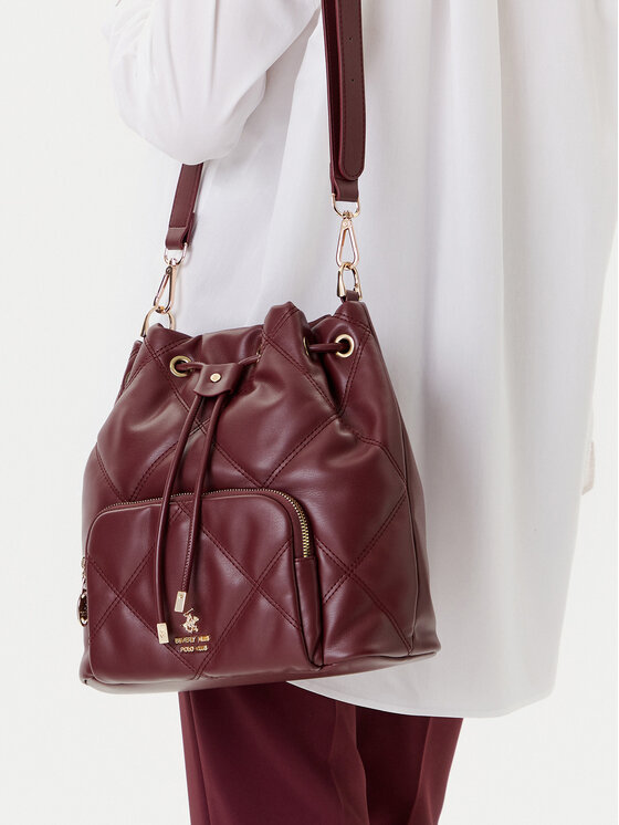 Beverly Hills Polo Club Kabelka Beverly Hills Polo Club CEO-BHPC-C-011-08 Bordová