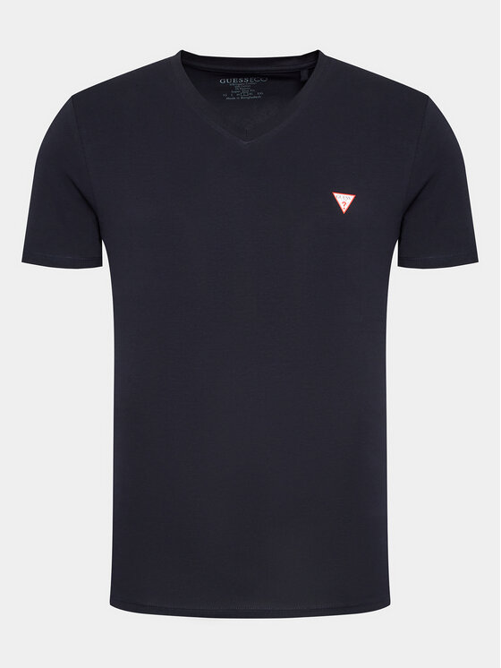 Guess Guess Футболка M2YI32 J1314 Cиній Slim Fit