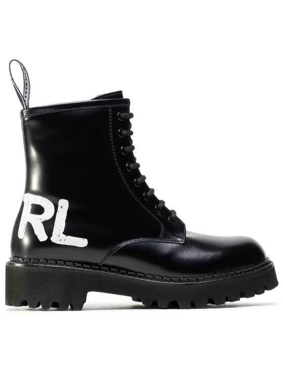 KARL LAGERFELD Trappers KARL LAGERFELD KL45450 Negru