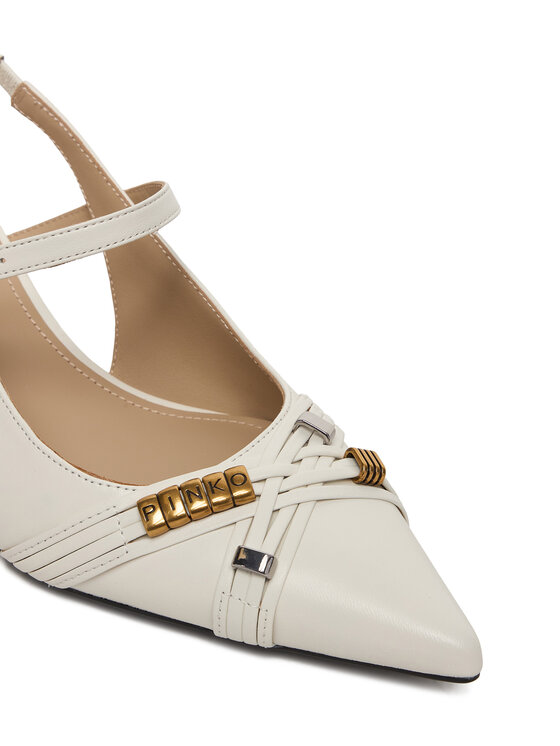 PINKO Туфлі PINKO Gloria 18 SD0489 P003 Білий