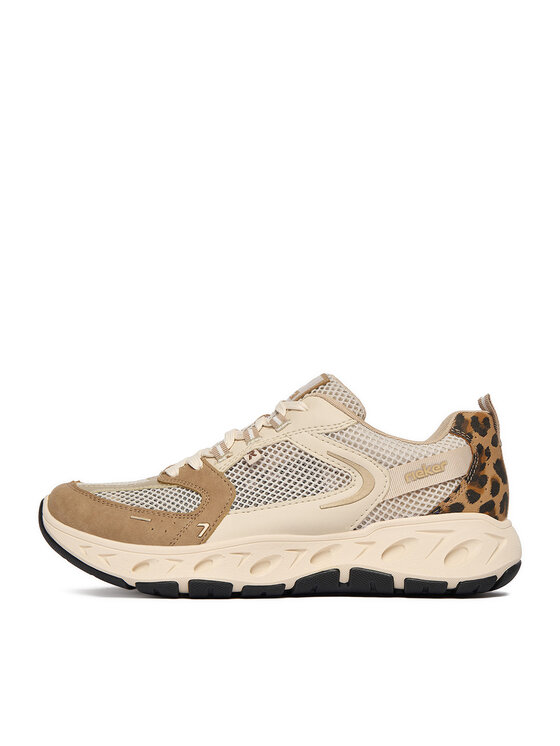Rieker Sneakersy Rieker M6501-60 Beżowy