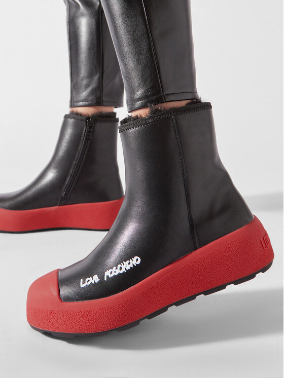 Botine LOVE MOSCHINO JA15815H0HIA000B Negru | Epantofi.ro