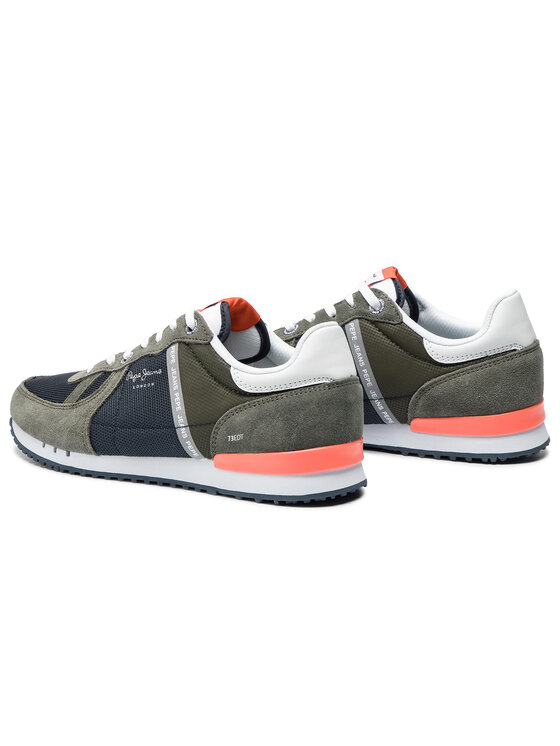 Pepe Jeans Sneakers Pepe Jeans Tinker Zero Seal PMS30508 Verde
