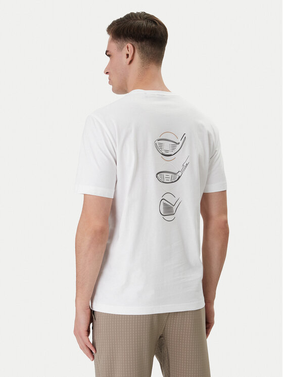 BOSS BOSS Camiseta Birdie 50559387 Blanco Regular Fit