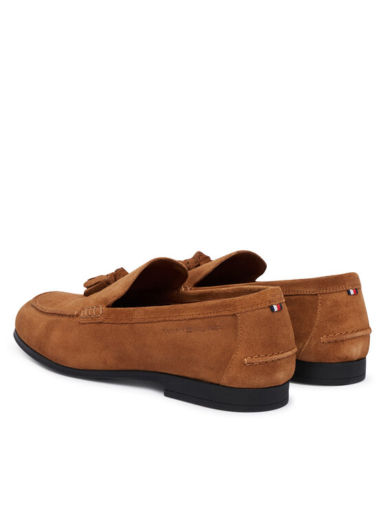 Tommy Hilfiger Loferi Tommy Hilfiger Flex Tassel FM0FM05940 Brūns