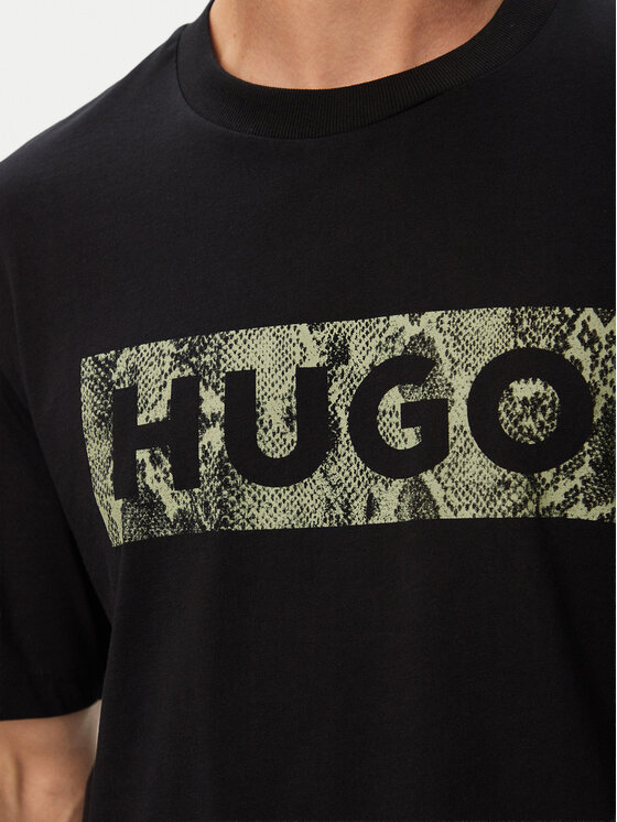 HUGO HUGO Camiseta Nerpient 50566041 Negro Regular Fit