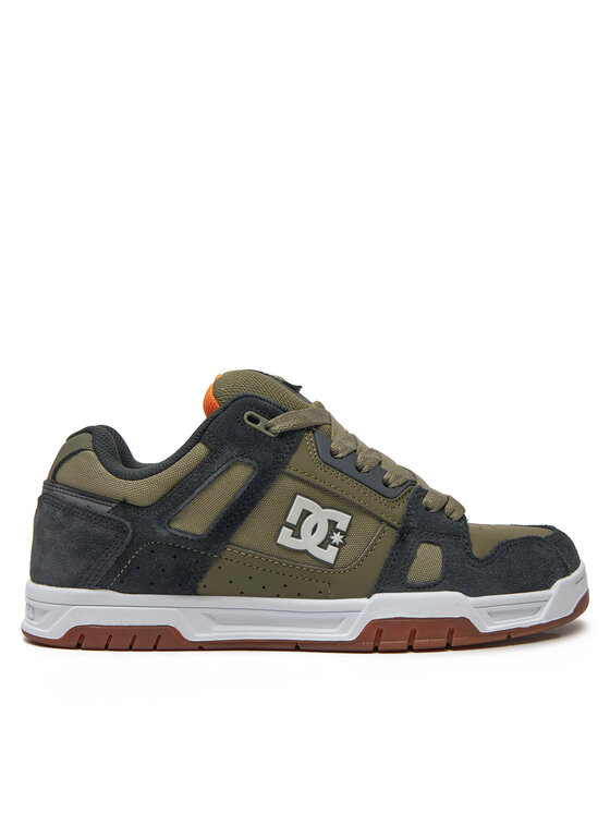 DC Shoes Sneakersy DC Shoes Stag 320188-ARO Zielony