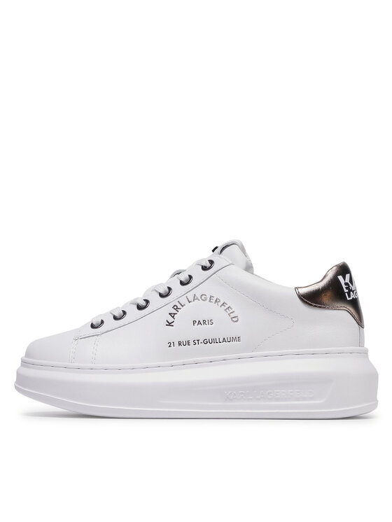 KARL LAGERFELD Сникърси KARL LAGERFELD KL62538 Бял