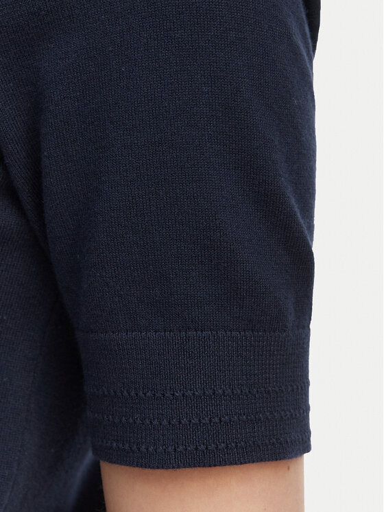 Tommy Hilfiger Tommy Hilfiger Πουλόβερ WW0WW49705 Σκούρο μπλε Slim Fit