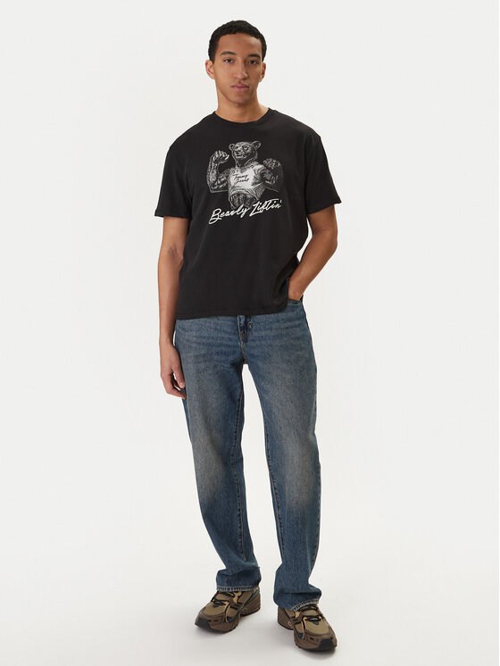 Tommy Jeans Tommy Jeans Camiseta Bear DM0DM22543 Negro Relaxed Fit
