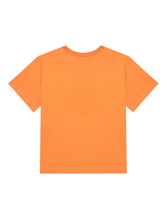 United Colors Of Benetton United Colors Of Benetton Póló 3JERG10JQ Narancssárga Regular Fit