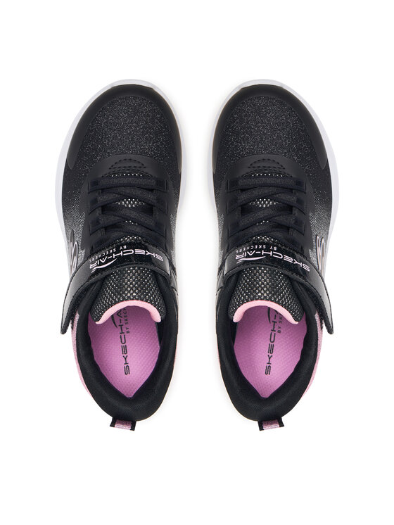 Skechers Снікерcи Skechers Microspec Max Advance - Glitz Gala 303859L/BKRG Чорний