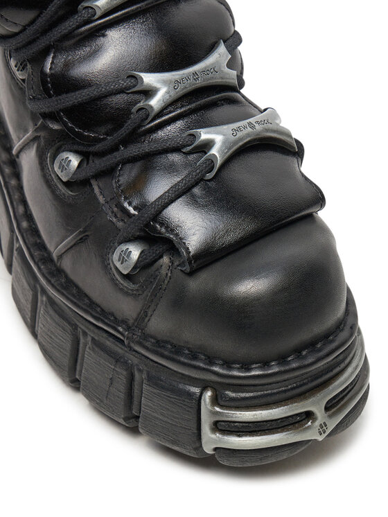 NEW ROCK Sneakersy NEW ROCK M-106-S1 Čierna