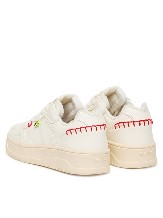 Geox Sneakers Geox J Lestrella J56NLC 000BC C1000 S Bianco