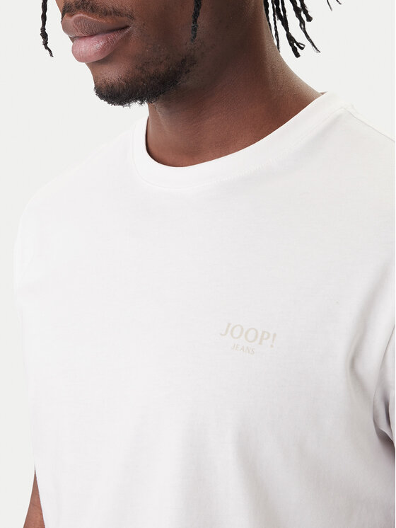 JOOP! Jeans JOOP! Jeans Camiseta 32Alphis 10011152 30045926 Écru Modern Fit